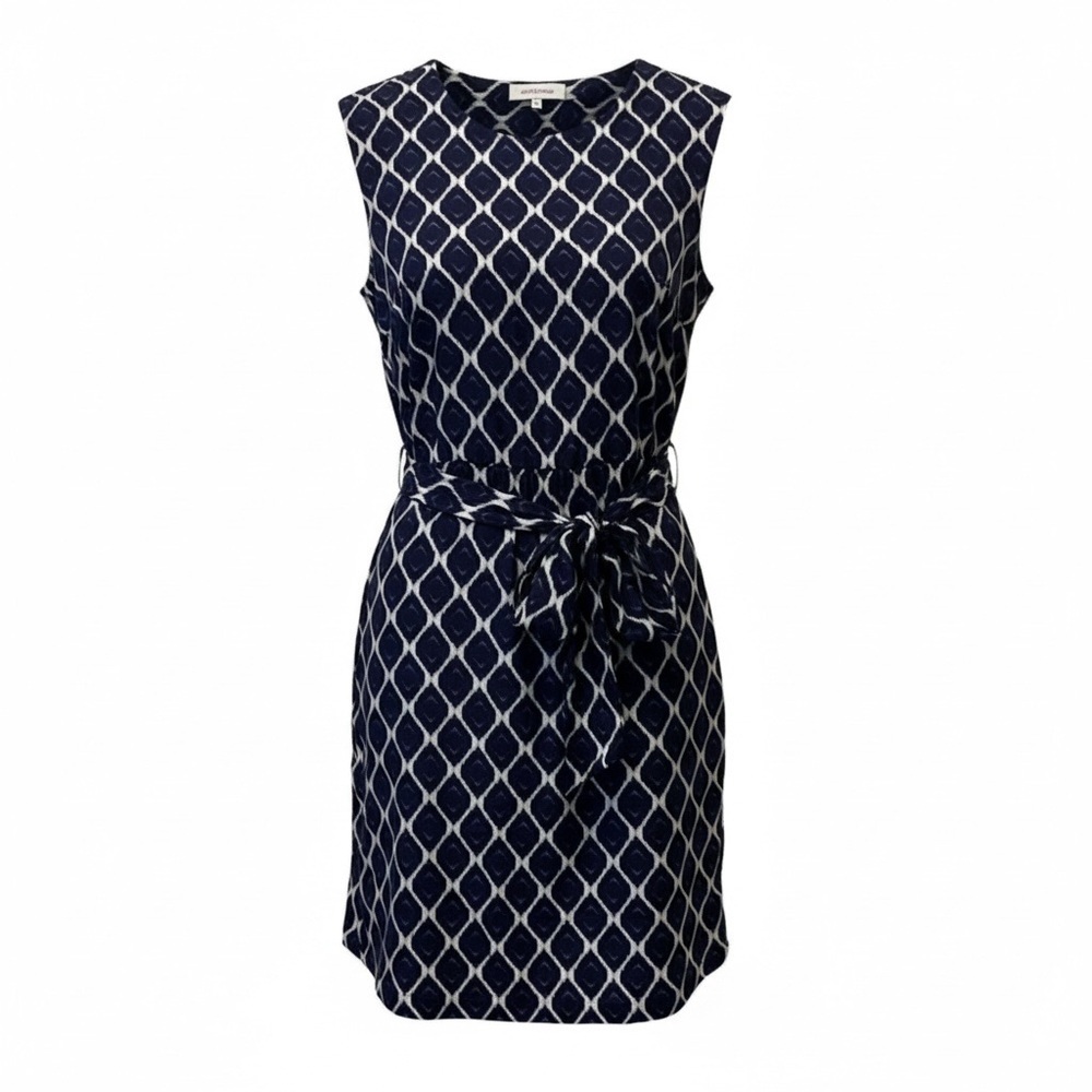 Elizabeth McKay purple/navy dress, size 6
